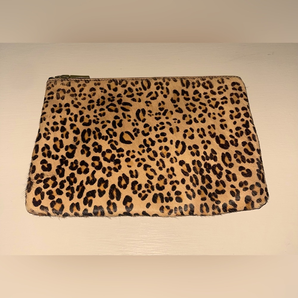 J. Crew Leopard Print Clutch